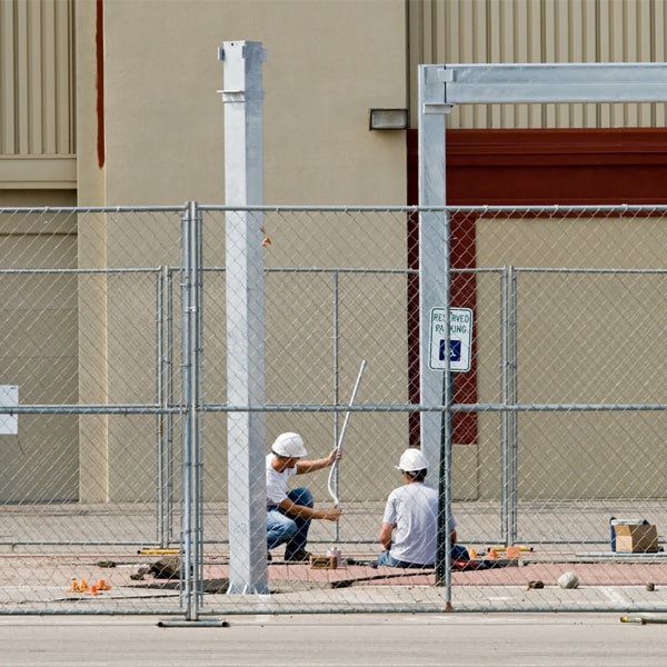 how long can i lease the temporary fence for my construction site or event in Pasadena